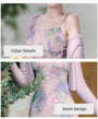 Ethereal Watercolor Floral Sleeveless Maxi Dress - Masion Chérie