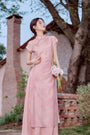 Vintage Pink Modified Cheongsam Dress Two-Piece Set - Masion Chérie