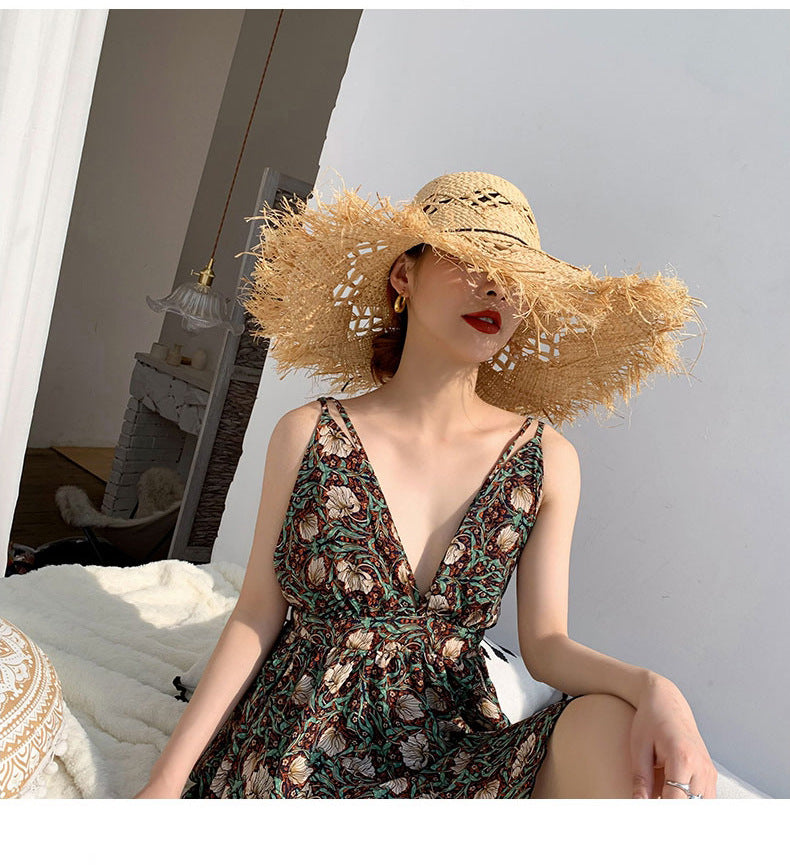 Summer Vacation Beach Straw Hat - Masion Chérie