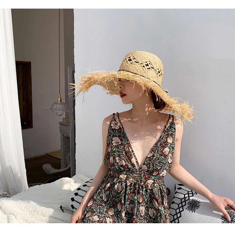 Summer Vacation Beach Straw Hat - Masion Chérie