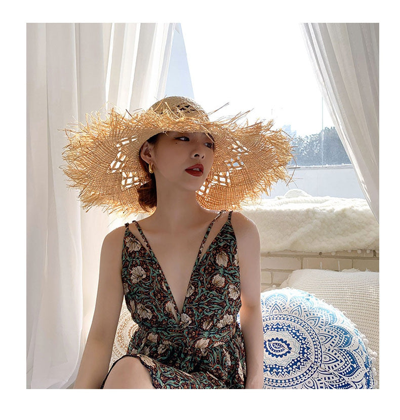 Summer Vacation Beach Straw Hat - Masion Chérie