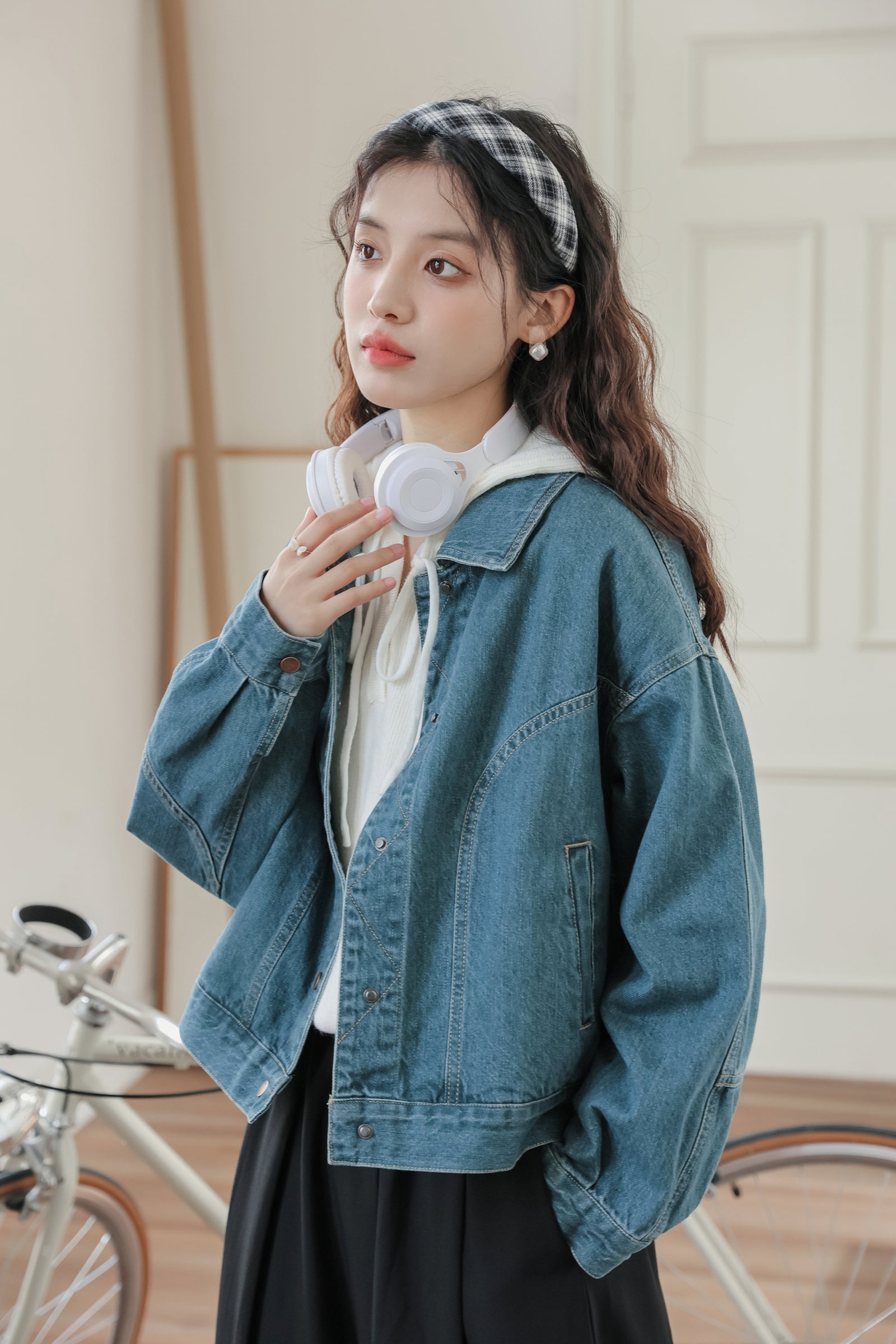 Vintage Washed Denim Jacket