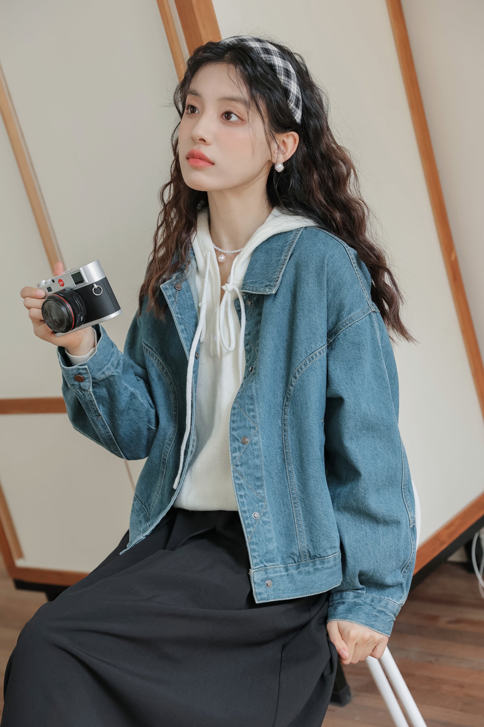 Vintage Washed Denim Jacket