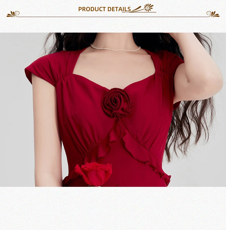 Ruby Rose Ruffle Detail Midi Dress