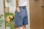 Vintage High-Waisted Denim Shorts - Masion Chérie