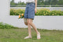 Vintage High-Waisted Denim Shorts - Masion Chérie