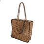 Square Tassel Hollow Handmade Straw Woven Bag - Masion Chérie