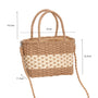 Bohemian Style Straw Woven Crossbody Handbag - Masion Chérie