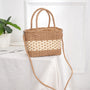 Bohemian Style Straw Woven Crossbody Handbag - Masion Chérie