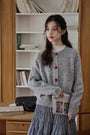 Cozy Heart Button Soft Knit Cardigan