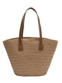 Large Capacity Woven Tote Bag - Masion Chérie