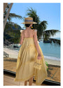 Sunny Delight Ruffled Tiered Spaghetti Strap Maxi Dress - Masion Chérie