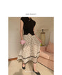 Vintage Lace Floral Maxi Skirt - Masion Chérie