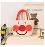 Cute Anpanman Cotton Woven Handbag - Masion Chérie