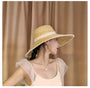 Vintage Large Brim Straw Hat - Masion Chérie