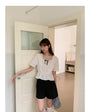 Korean-style A-line Shorts High-Waisted Casual Suit Pants - Masion Chérie