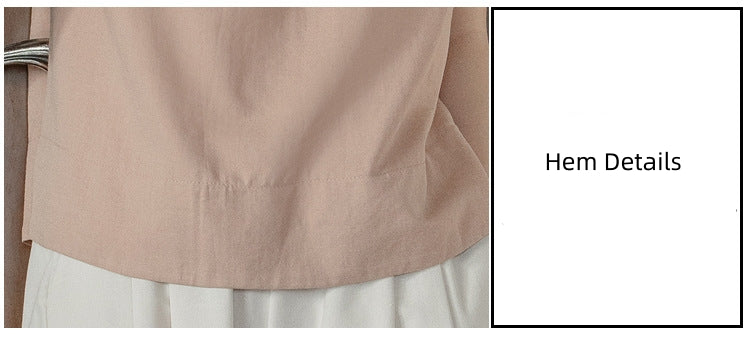 Soft Blush Tie-Shoulder Sleeveless Top - Masion Chérie