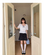 Korean-style A-line Shorts High-Waisted Casual Suit Pants - Masion Chérie