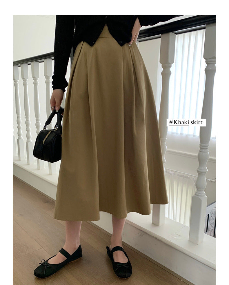 Modal High-Waist Umbrella skirt - Masion Chérie