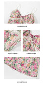 Romantic Floral Spaghetti Strap Maxi Dress - Masion Chérie