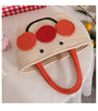 Cute Anpanman Cotton Woven Handbag - Masion Chérie