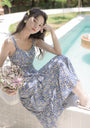 Summer Garden Floral Print Sundress - Masion Chérie