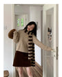 Vintage Knit Sweater Women Winter Inner Top - Masion Chérie