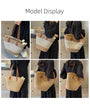 Large Capacity Straw Woven Tote Bag - Masion Chérie