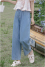 Vintage High-Waisted Loose Denim Pants - Masion Chérie