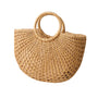 Half-Moon Beach Vacation Handmade Woven Tote Bag - Masion Chérie