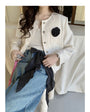 Vintage Round Neck Chanel-style Jacket - Masion Chérie