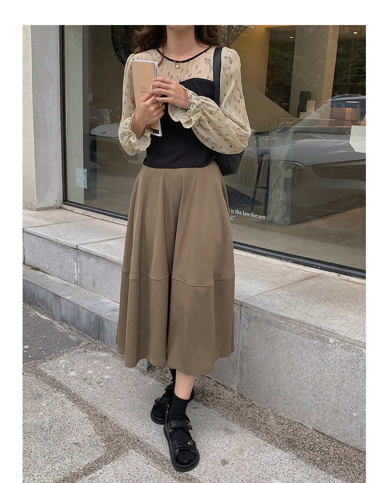 Full Swing High Waist Vintage Midi Skirt - Masion Chérie