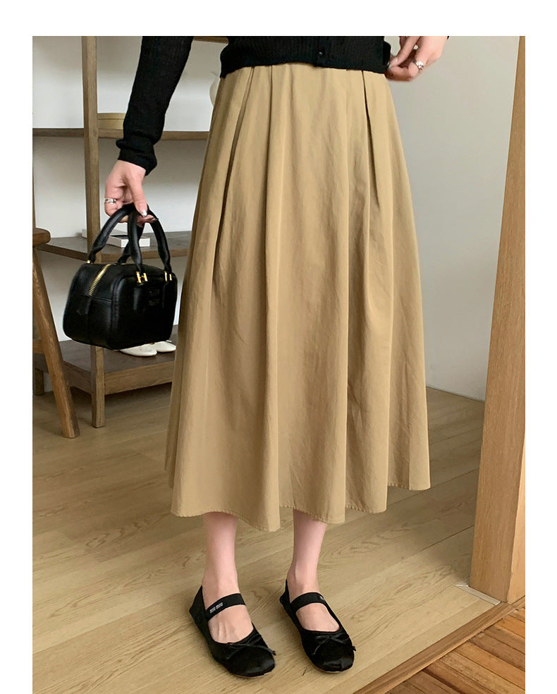 Modal High-Waist Umbrella skirt - Masion Chérie