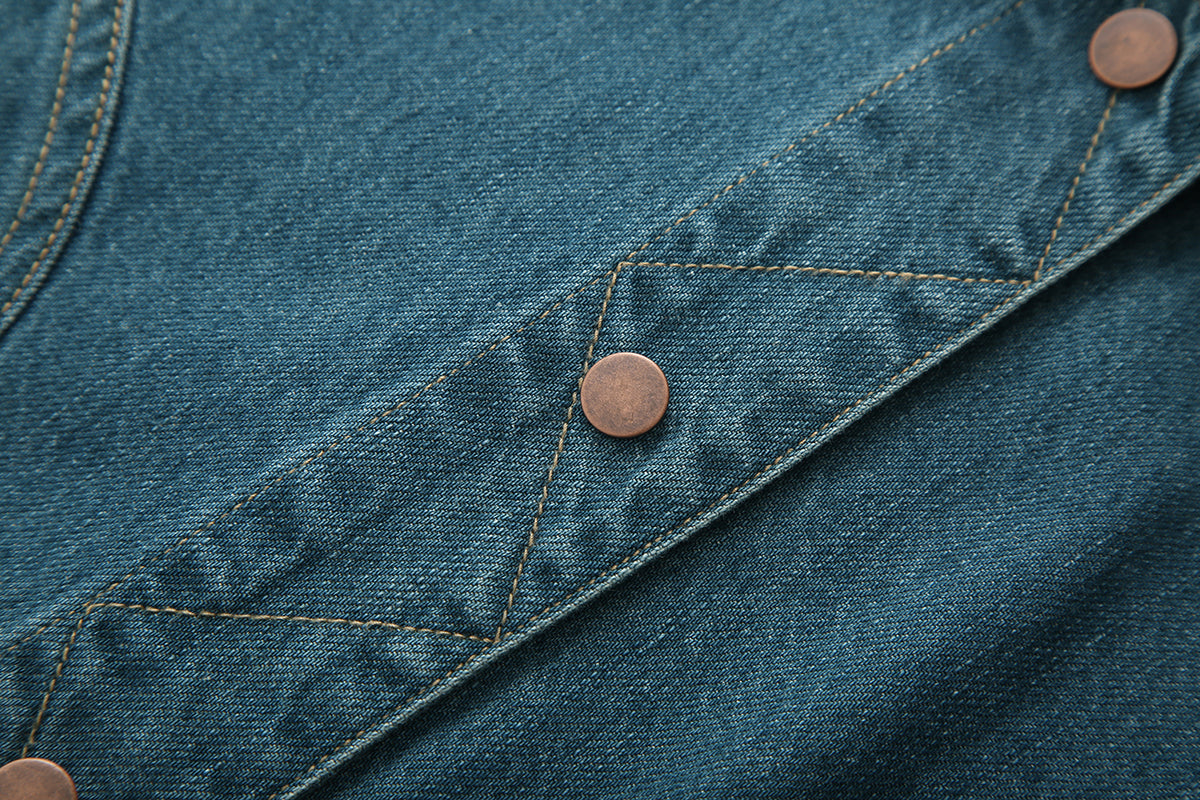 Vintage Washed Denim Jacket